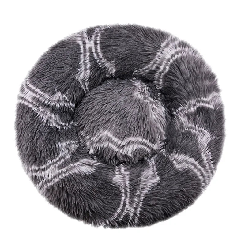 Ultra-Soft Plush Pet Bed for Dogs & Cats