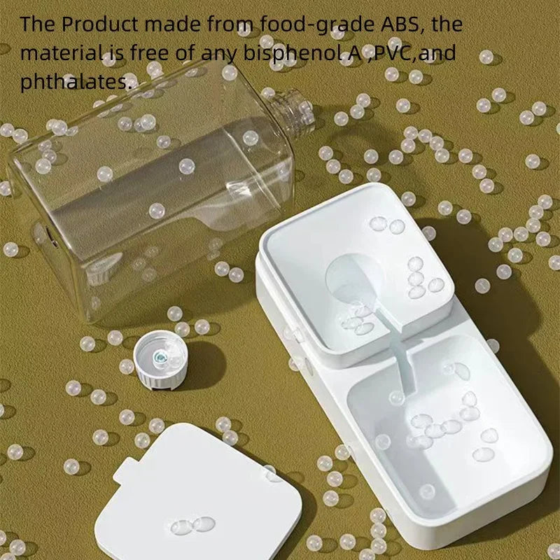 Automatic Gravity Pet Feeder and Water Dispenser