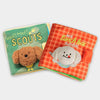 Dog Snuffle Book Toy with Squeaker, Interactive Puzzle and Slow Feeder for Small Dogs