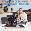 Wooden Pet Scratching Board with Pull-Out Treat Box