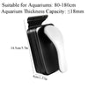 Floating Magnetic Aquarium Glass Cleaner with Algae Scraper