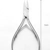Precision Stainless Steel Cuticle Nipper for Salon-Quality Nail Care