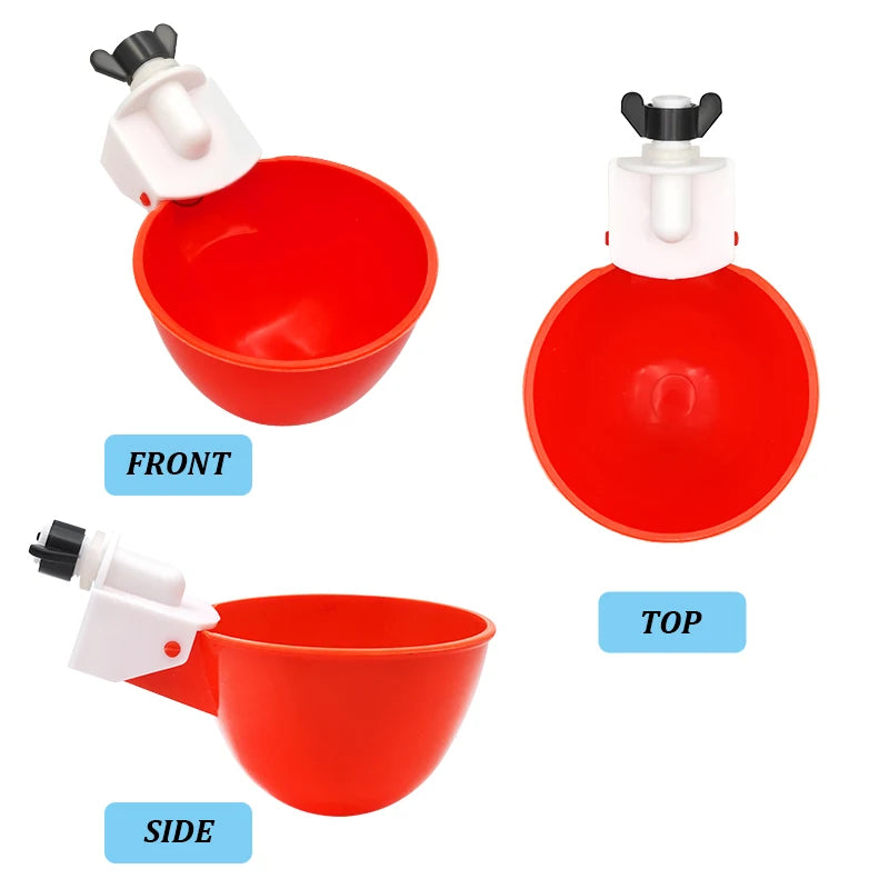 Automatic Poultry Waterer Cups (6-Pack)