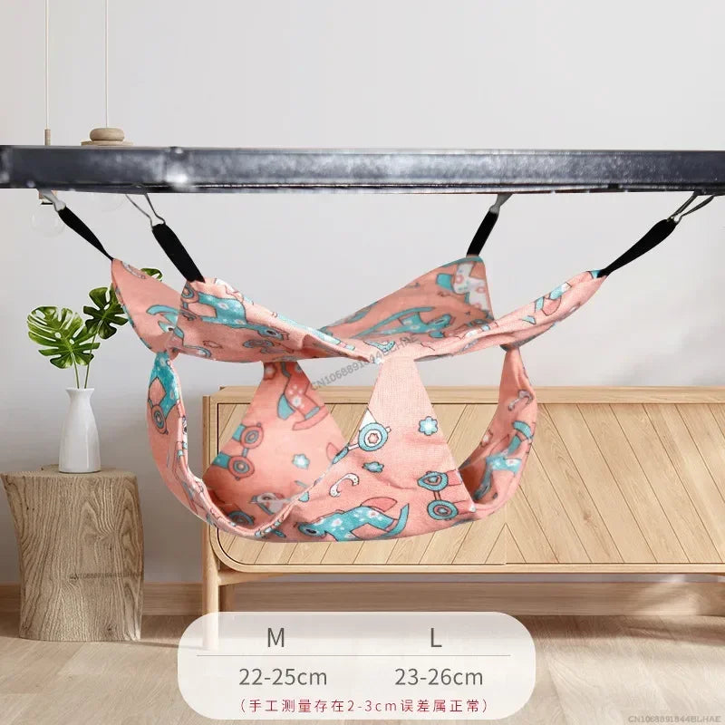 أرجوحة هامستر مخمل دافئ بطبقة مزدوجة