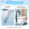 6/12 Pack Cat Water Fountain Filter Replacements