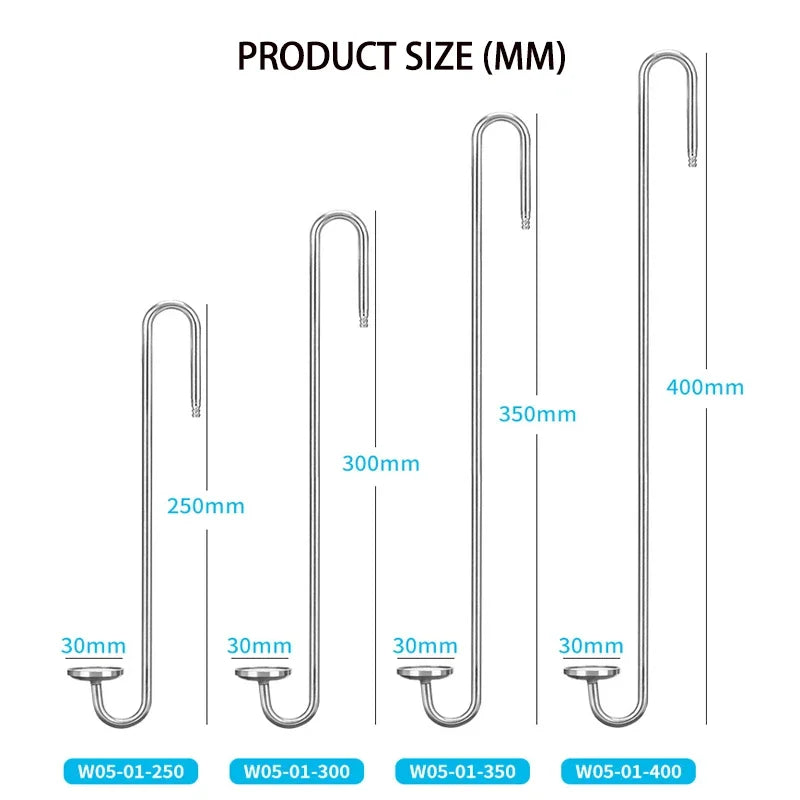 Aquarium CO2 Diffuser Stainless Steel Ceramic Disc