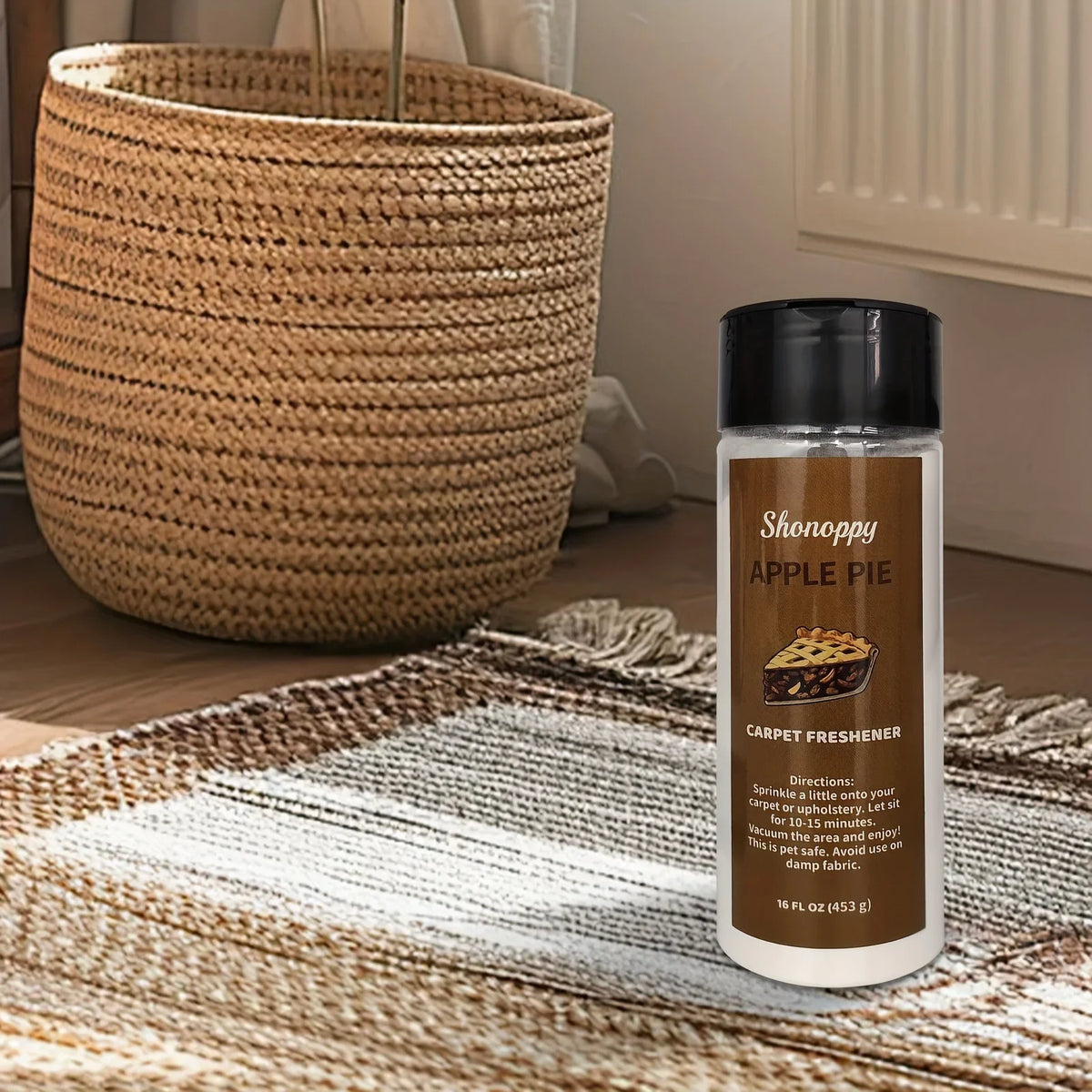 Carpet Odor Eliminator Powder — Pet Urine & Freshening Treatment