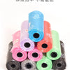 Disposable Dog Waste Bags with Bone-Shaped Dispenser and Leash Clip