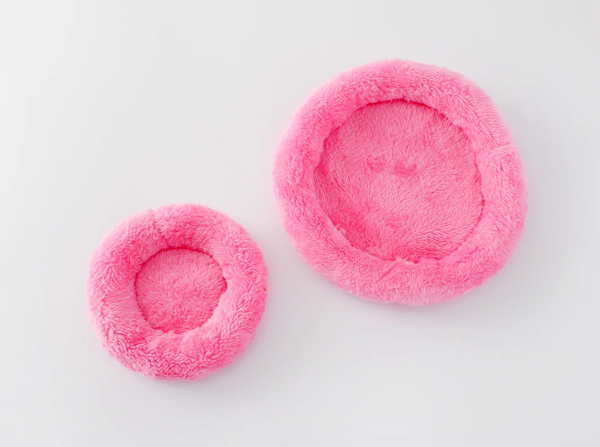 Plush Cozy Nest Bed for Small Pets