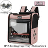 Breathable Bird Travel Backpack Carrier with Perch