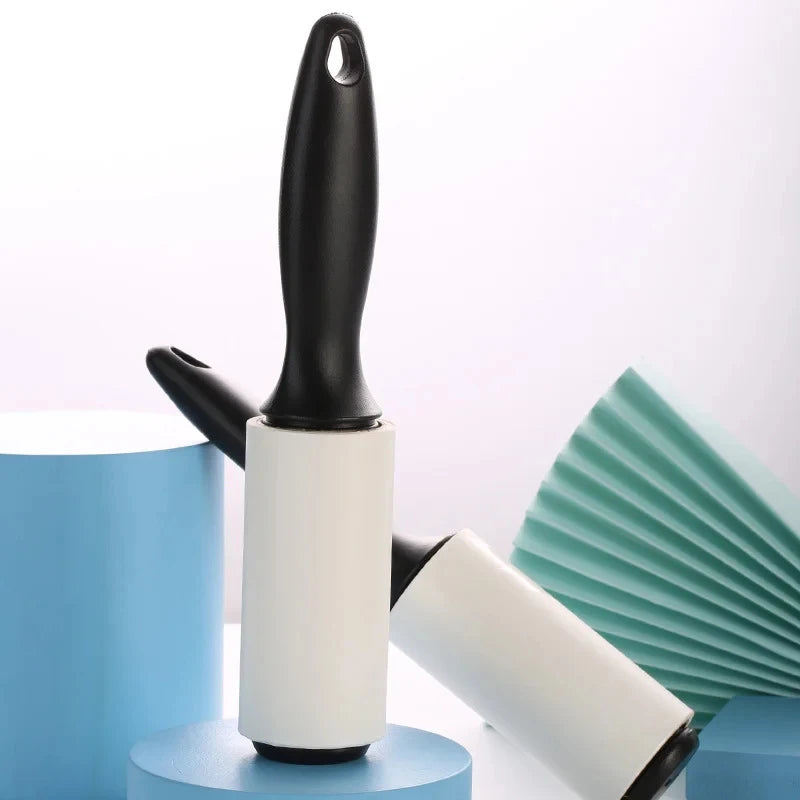 Adhesive Lint Roller with Handle for Pet Hair and Lint Removal