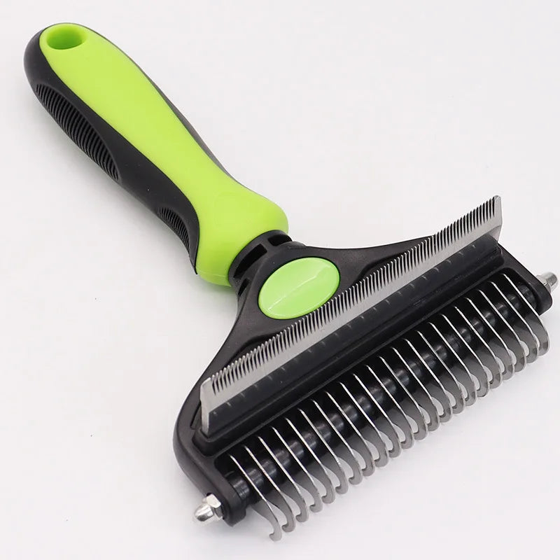 3-in-1 Pet Deshedding Brush for Dogs and Cats
