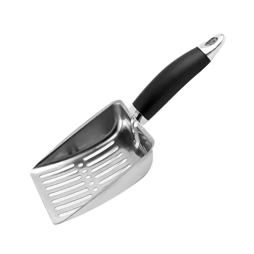 Stainless Steel Cat Litter Scoop with Long Handle