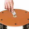 Archet de Toilette pour Chat avec Brosse Massage et Panneau à Griffer