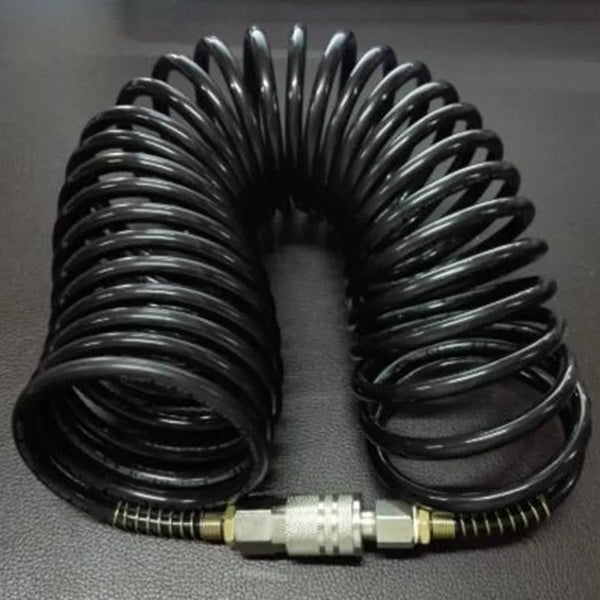 25 FT Heavy-Duty Air Compressor Hose with Quick-Coupler