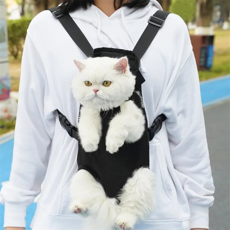 Adjustable Pet Carrier Backpack for Small Dogs and Cats