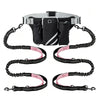 Hands-Free Reflective Dog Walking Belt with Storage Pouch