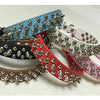 Punk Rivet Spiked Leather Dog Collar