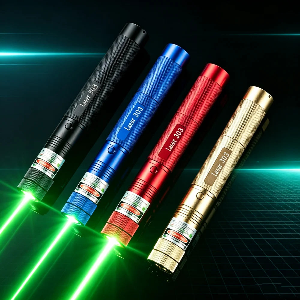 High-Power Green Laser Pointer for Presentations & Pet Play