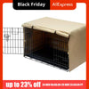 All-Season Waterproof Dog Crate Cover with Mesh Ventilation