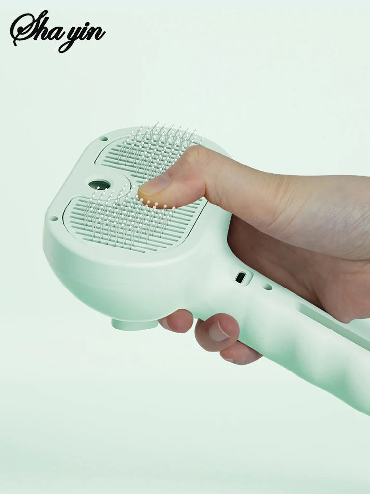 Brosse de toilettage à vapeur pour chiens