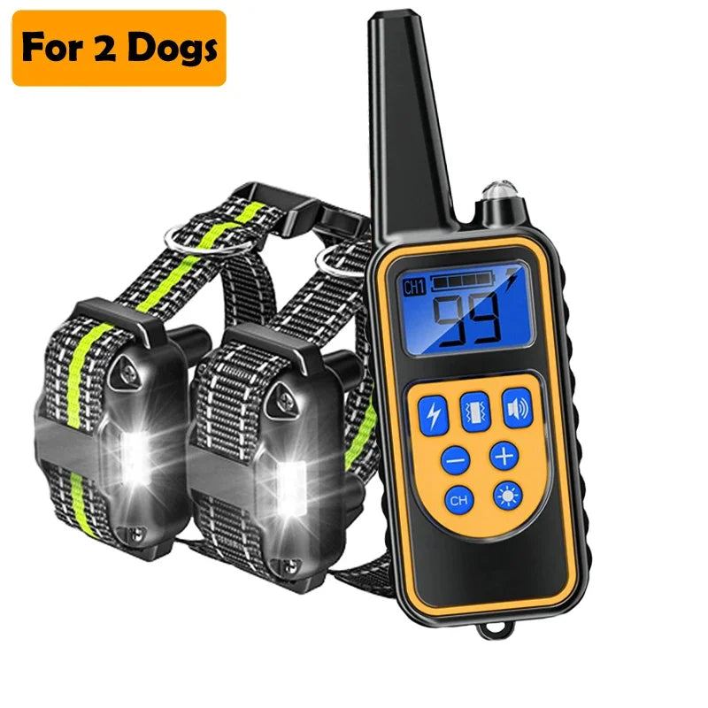 Rechargeable Dog Training Collar with Remote Control
