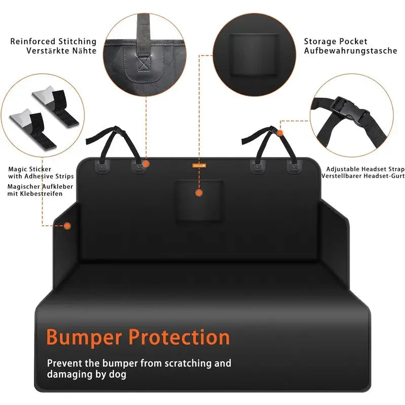 Waterproof Dog Car Seat Cover Hammock