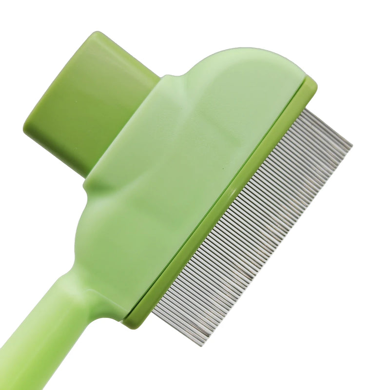 Brosse de toilettage auto-nettoyante pour animaux