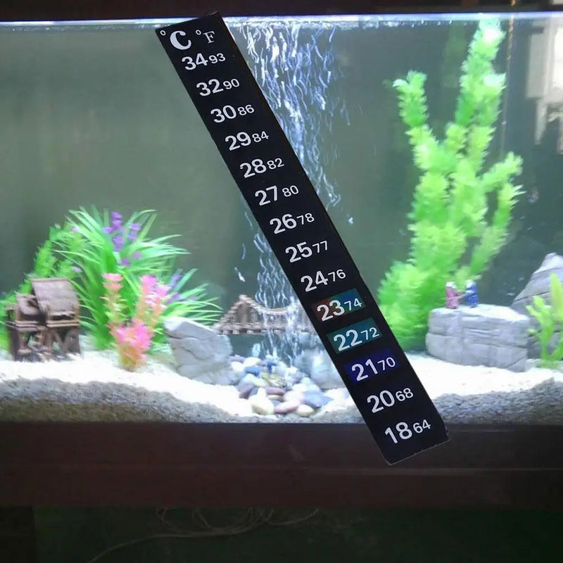 Thermomètre numérique à coller pour aquarium