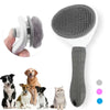 Brosse de toilettage auto-nettoyante pour animaux