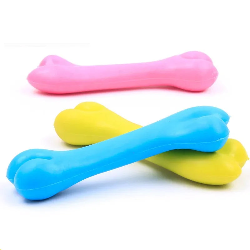 Durable Rubber Chew Toy for Small Dogs