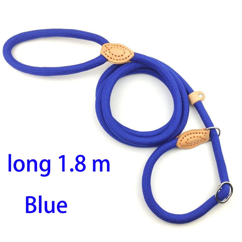 Verstellbare Nylon-Hundeleine mit Geschirr