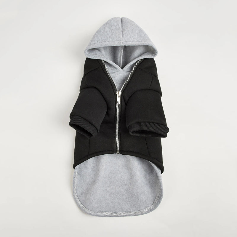 معطف كلب شتوي هودي للكلاب الصغيرة والمتوسطة