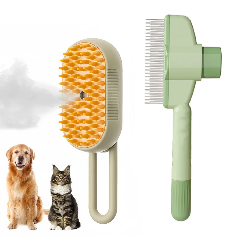Brosse de toilettage et masseuse multifonction pour animaux