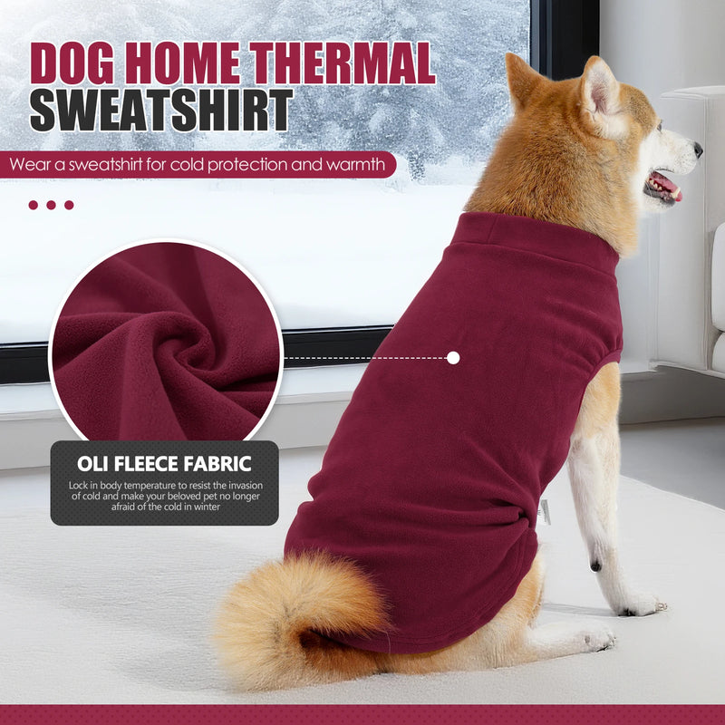 Suéter de Felpa Suave para Perro