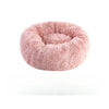 Plush Donut Pet Bed with Raised Edge