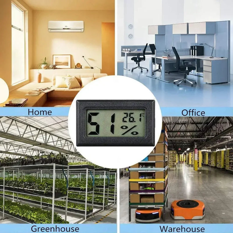 Thermomètre et Hygromètre Numérique avec Sonde de 1m pour Enclos de Reptiles