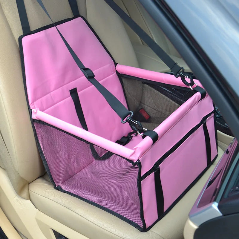 Asiento Compacto para Mascotas en el Coche y Hamaca de Viaje