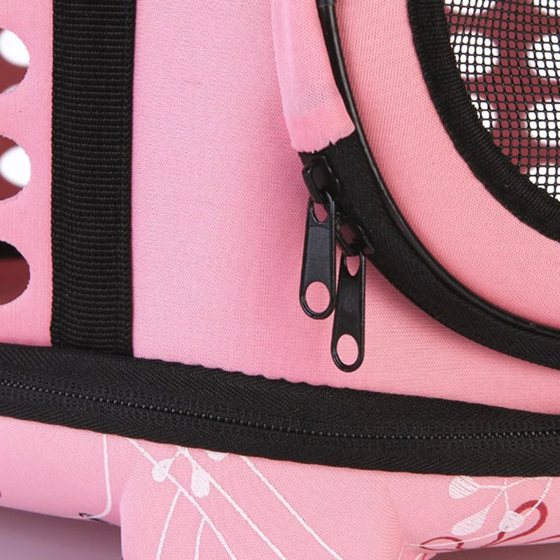 Breathable Pet Carrier Backpack for Cats and Small Dogs
