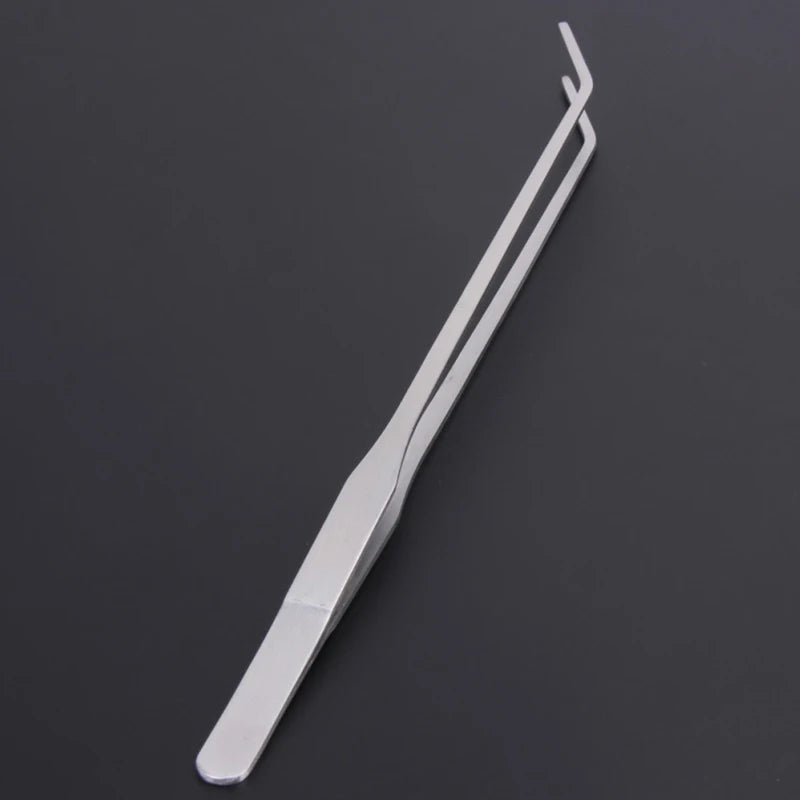 Stainless Steel Aquarium Tool Set with Scissors, Tweezers, and Shovel