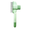 Brosse de toilettage pour chats à double usage avec dents flottantes