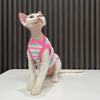 Striped Stretchy Pet Tank Top for Cats and Small Dogs