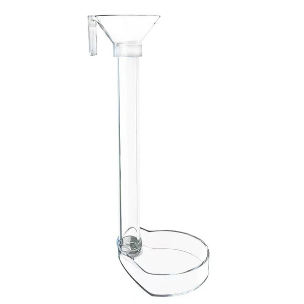Acrylic Aquarium Fish Feeder with Transparent Tube