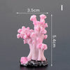 Artificial Coral Reef Aquarium Decoration with Starfish