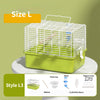 Portable Double Shoulder Bird Carrier Bag with Perch