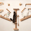 Cat Scratching Post with Sisal and Wood
