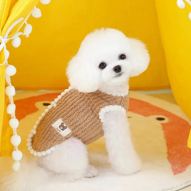 Chaqueta de Fleece Suave para Perros Pequeños