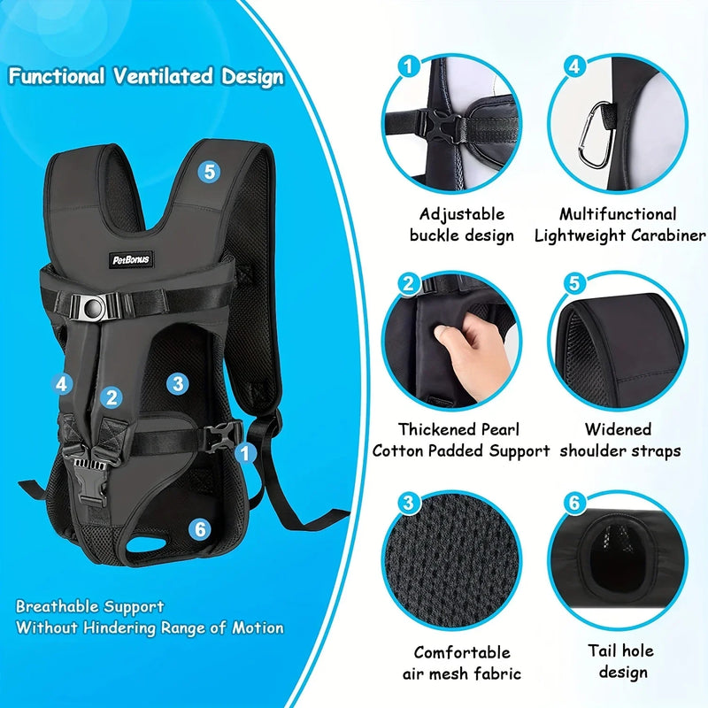 Mochila Portaperros de Pecho