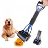 Long-Handle Dog Poop Scooper with Jaw Picker