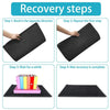 Double-Layer Waterproof Cat Litter Mat with Non-Slip Base